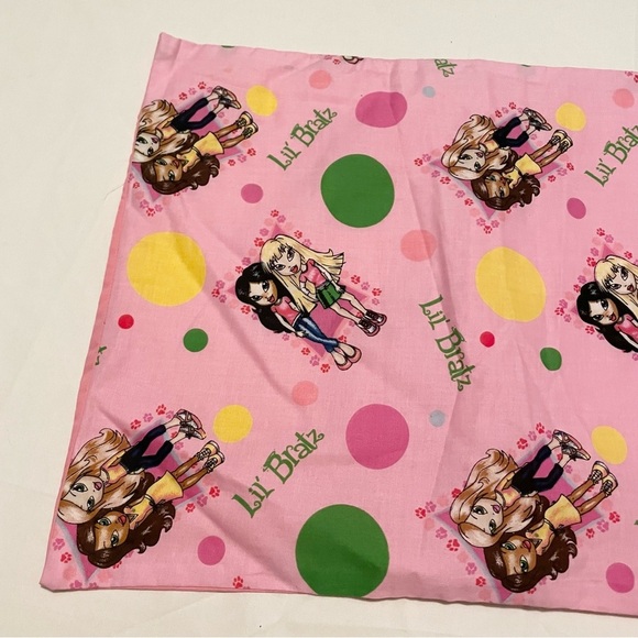 Lil Bratz Pillowcases Homemade 21” x 13” Pillow Cases Lot of 2 - Picture 3 of 16